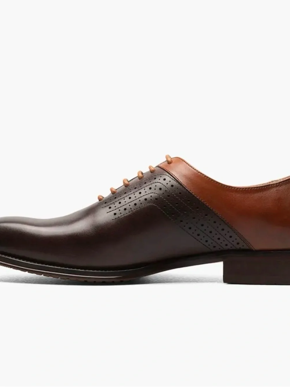 HALLOWAY Plain Toe Oxford / BRN Multi